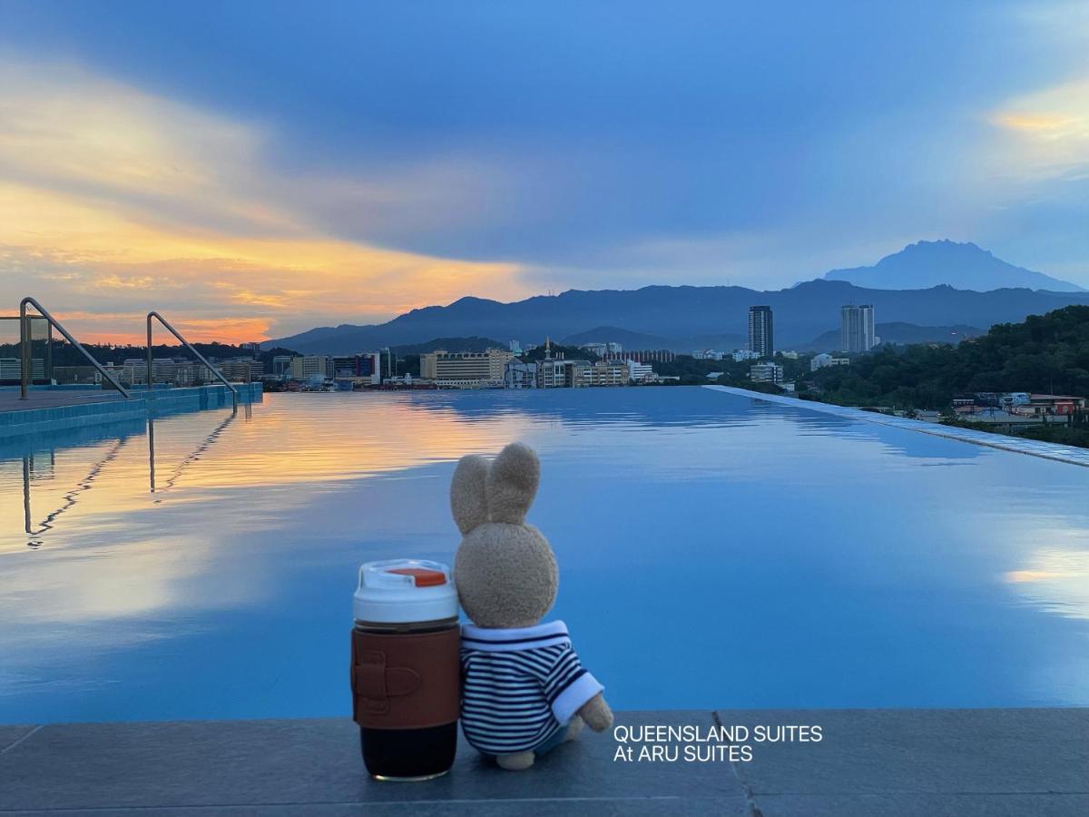 Queensland Suites At Aru Suites, كوتا كينابالو المظهر الخارجي الصورة