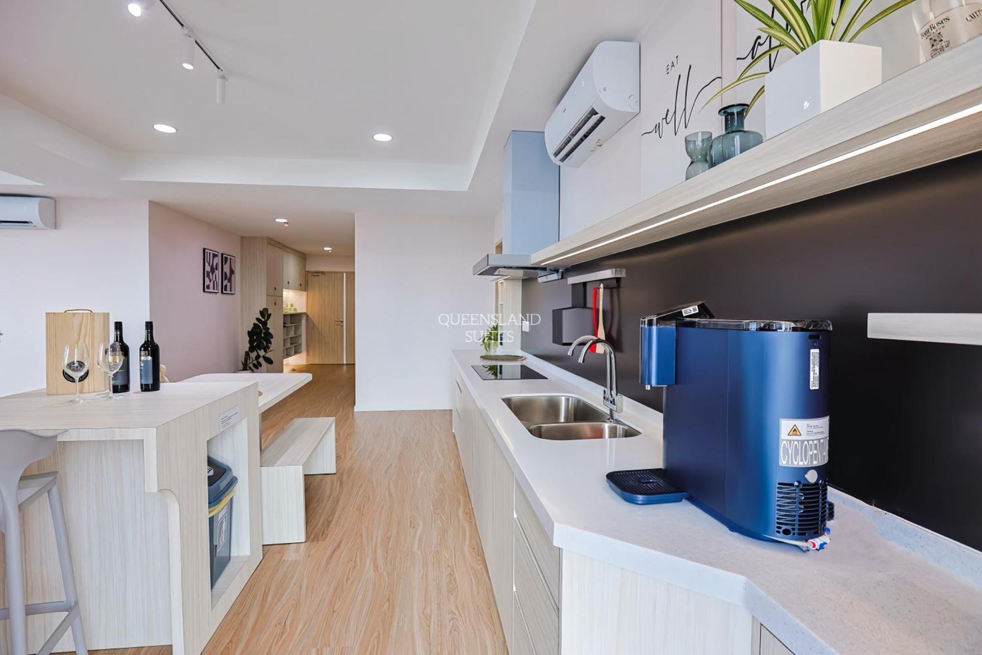 Queensland Suites At Aru Suites, كوتا كينابالو المظهر الخارجي الصورة